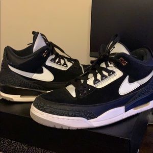 Air Jordan 3 Retro Tinker Black Cement Gold
